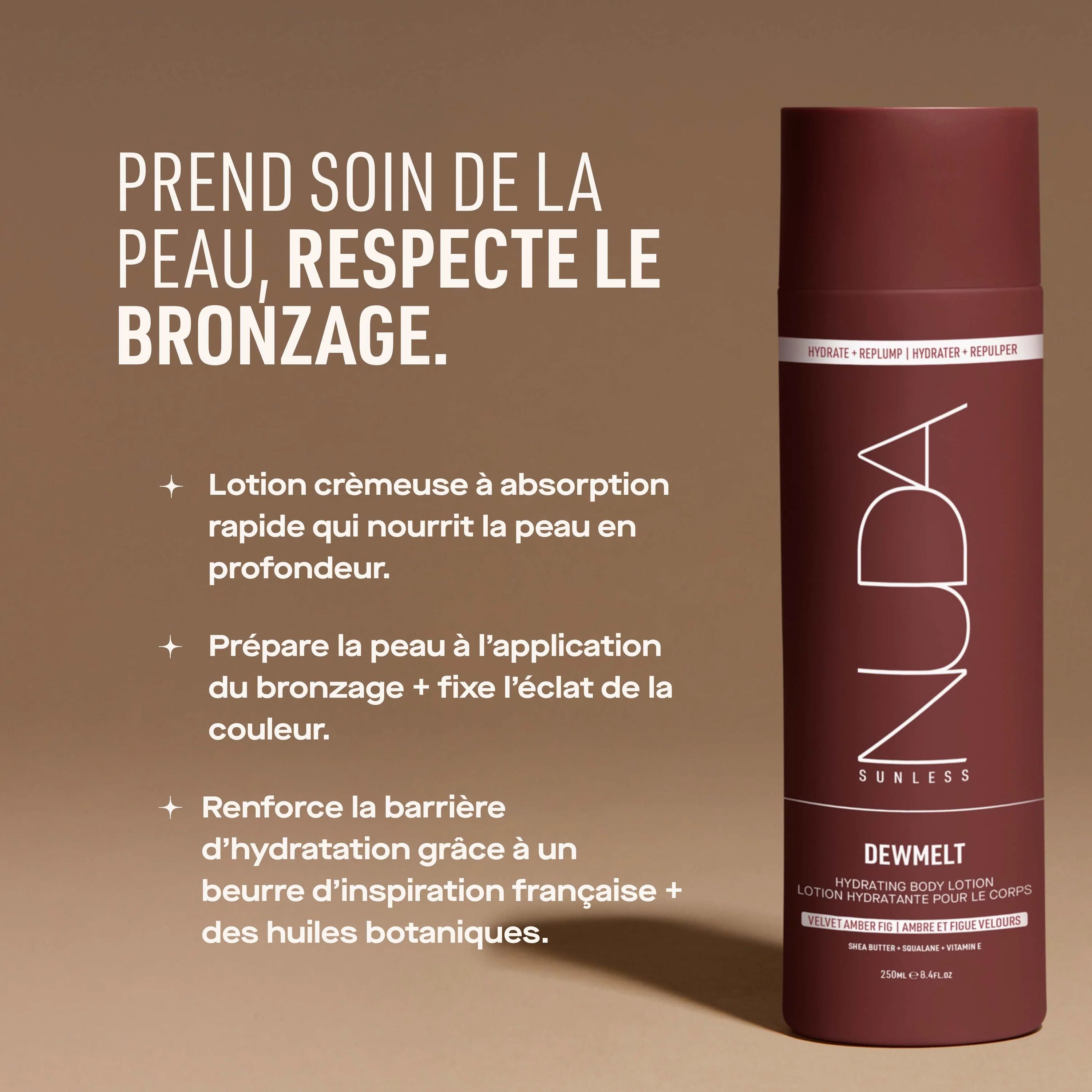DewMelt - Lotion corporelle hydratante