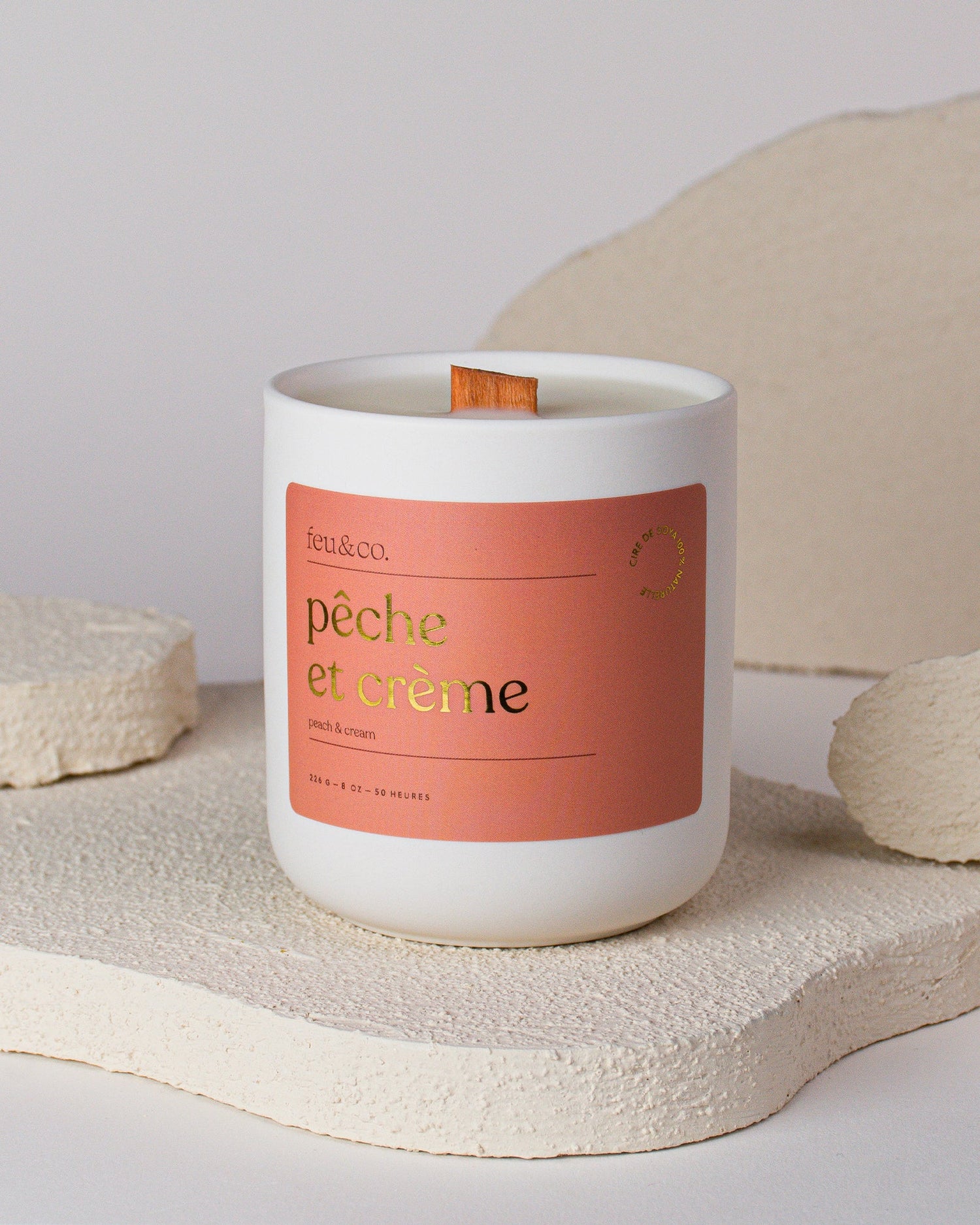Feu&Co - Pêche et crème