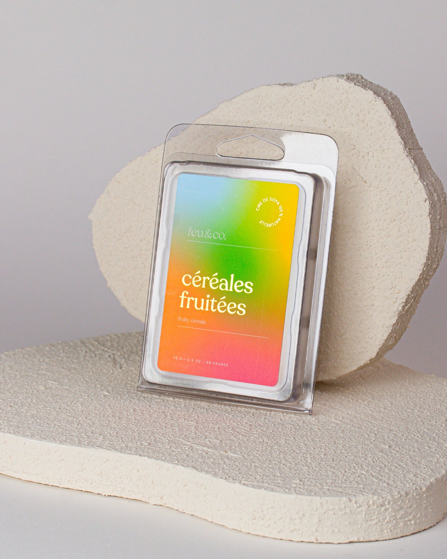 Feu&Co - Cubes de cire - Céréales fruitées