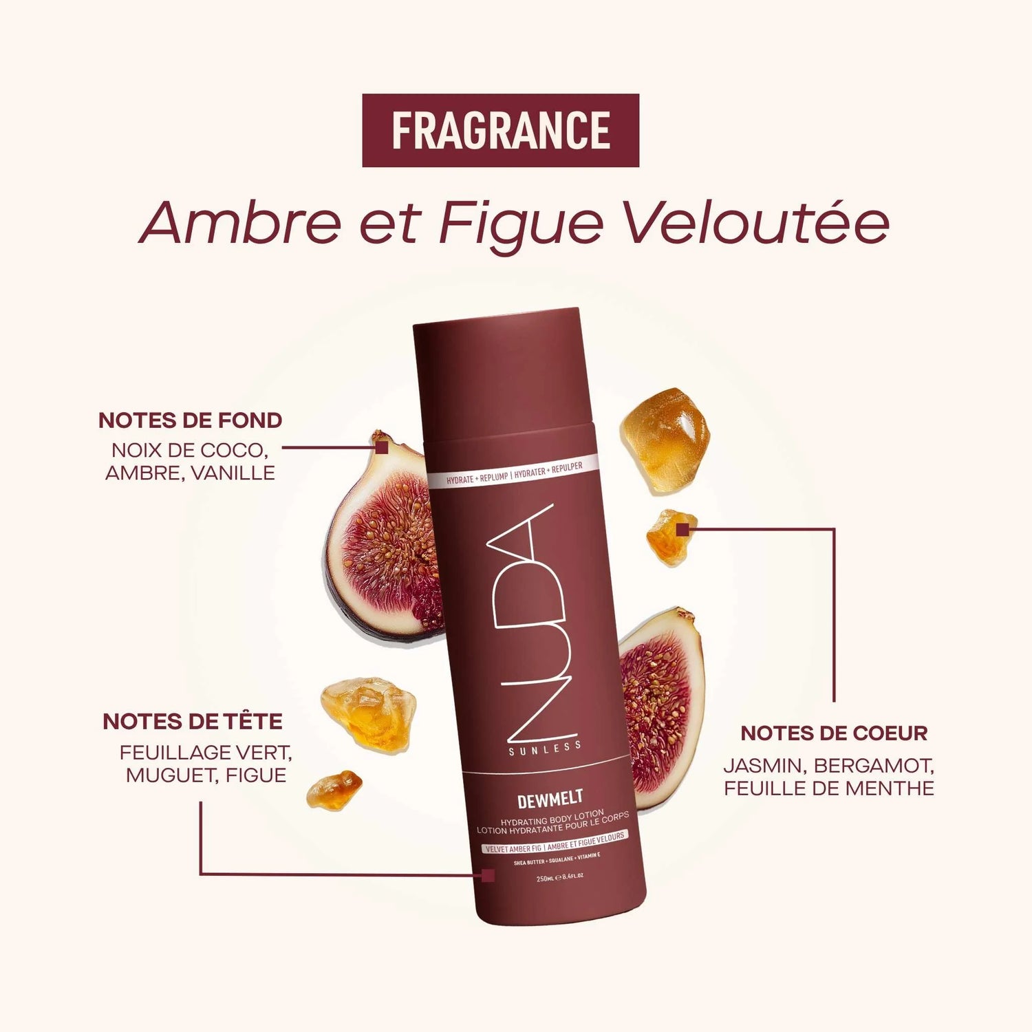 DewMelt - Lotion corporelle hydratante