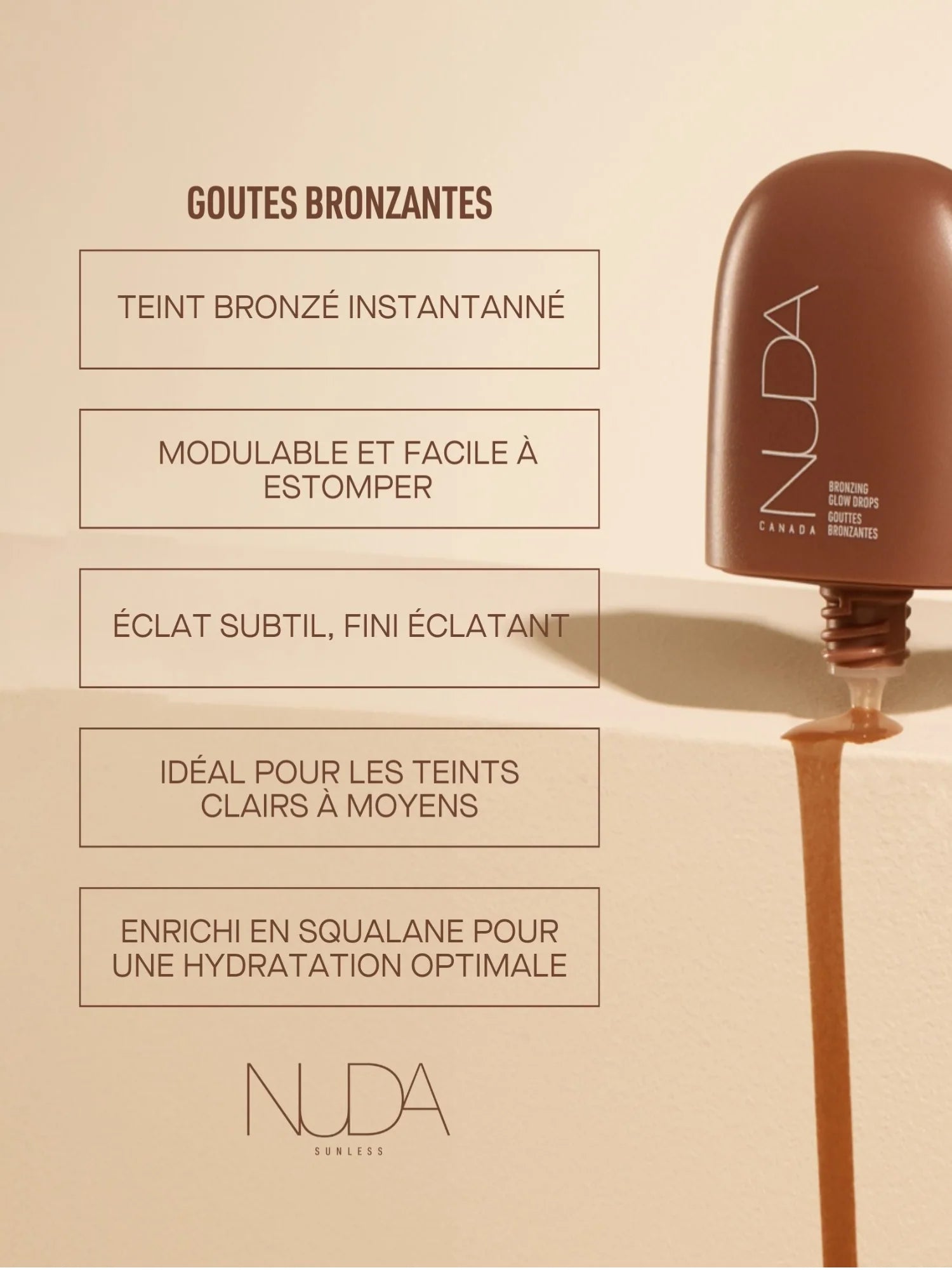 GOUTTES AUTOBRONZANTES