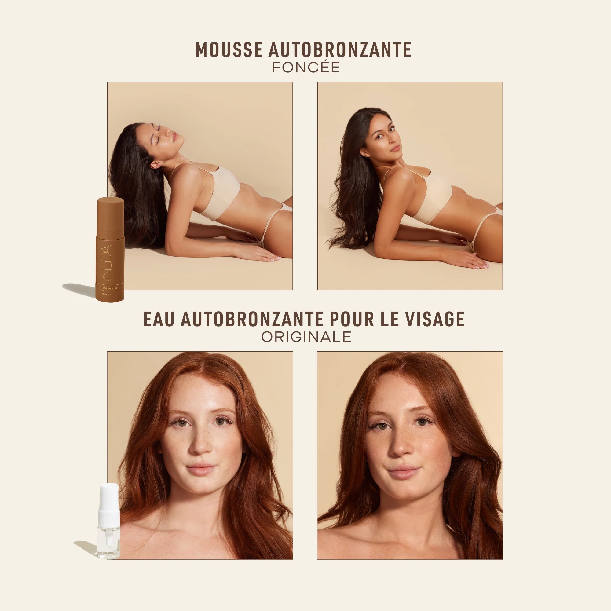 ENSEMBLE DE VOYAGE AUTOBRONZANT