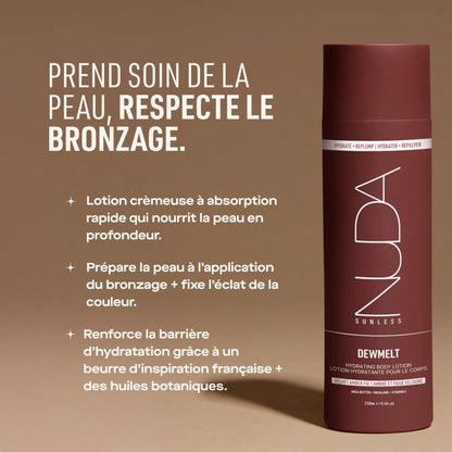 DewMelt - Lotion corporelle hydratante