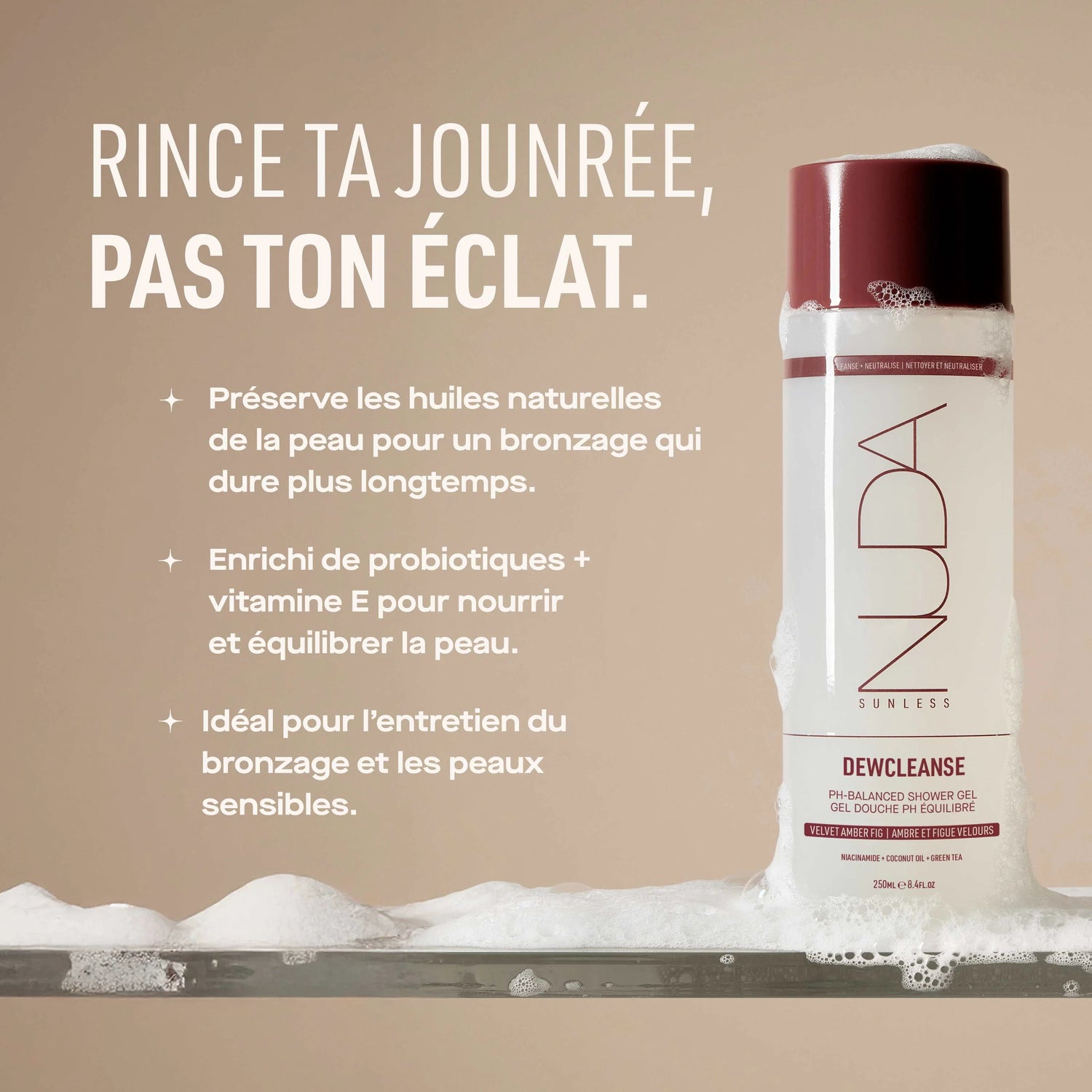 DewCleanse - Gel douche au pH équilibré