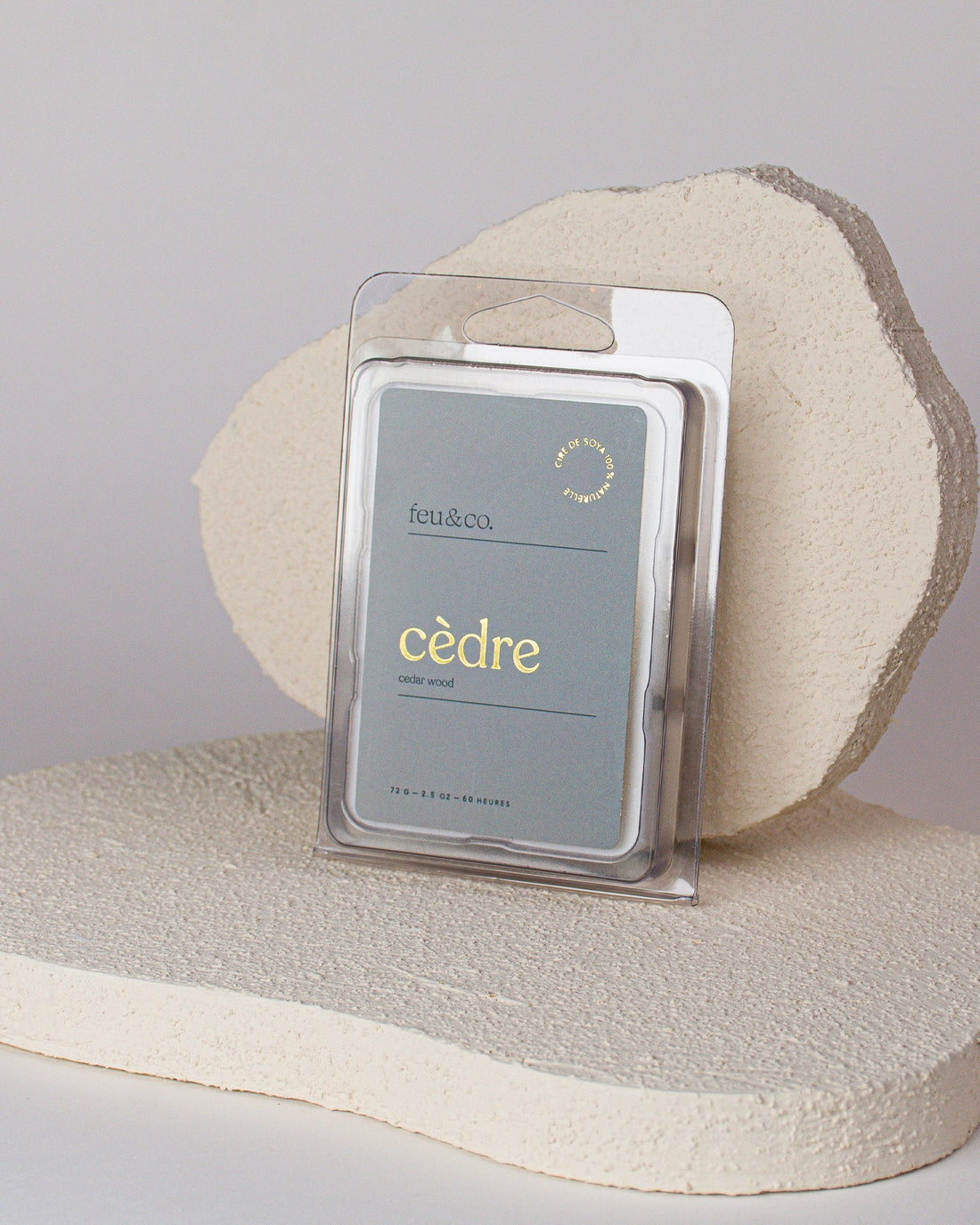 Feu&Co - Cubes de cire - Cèdre