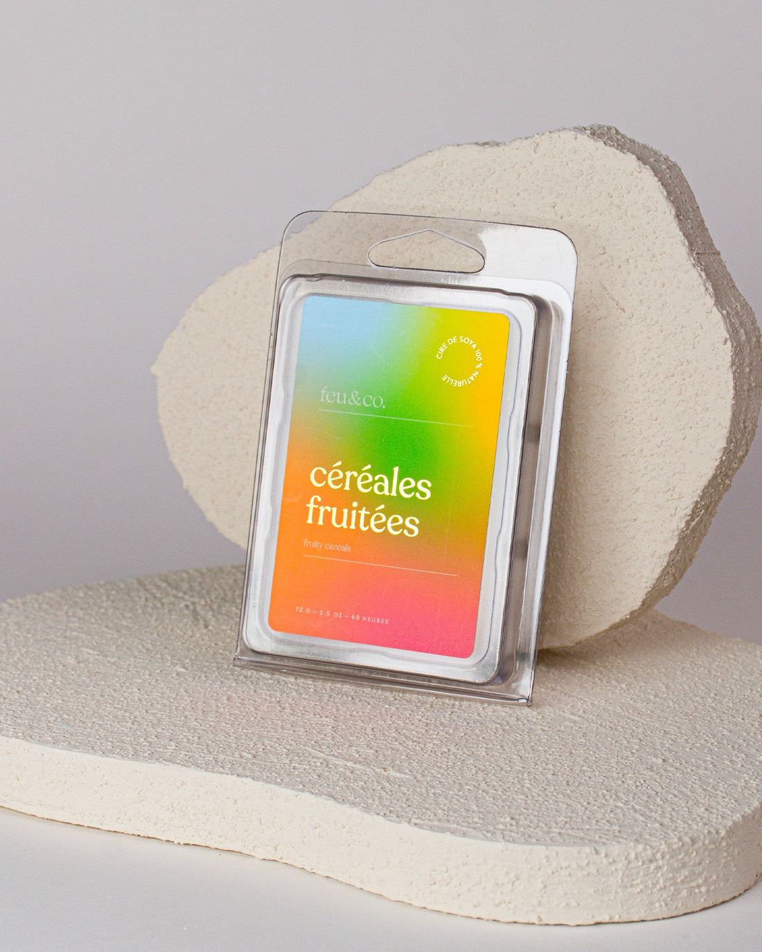 Feu&Co - Cubes de cire - Céréales fruitées