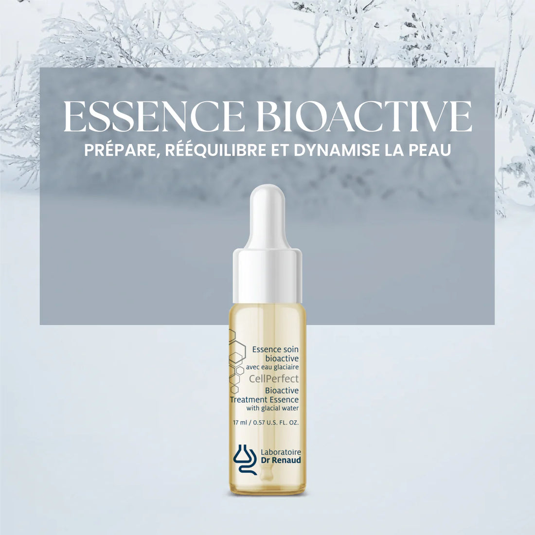 CELLPERFECT ESSENCE SOIN BIOACTIVE AVEC EAU GLACIAIRE - FORMAT DE VOYAGE DE LUXE