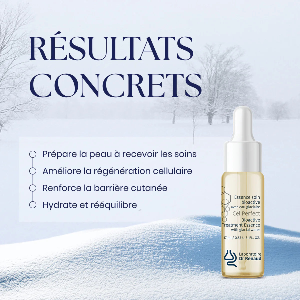 CELLPERFECT ESSENCE SOIN BIOACTIVE AVEC EAU GLACIAIRE - FORMAT DE VOYAGE DE LUXE