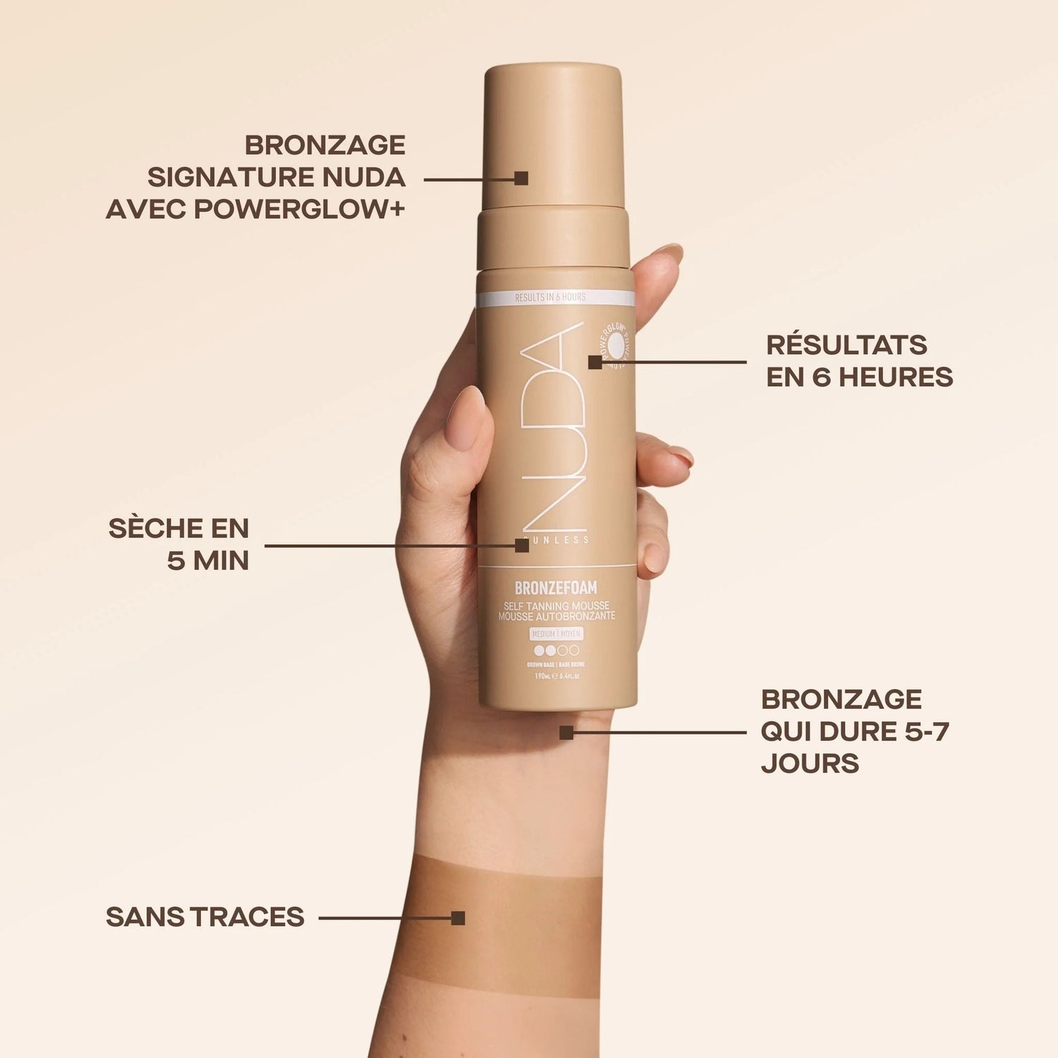 SELF-TAN FOAM - MEDIUM