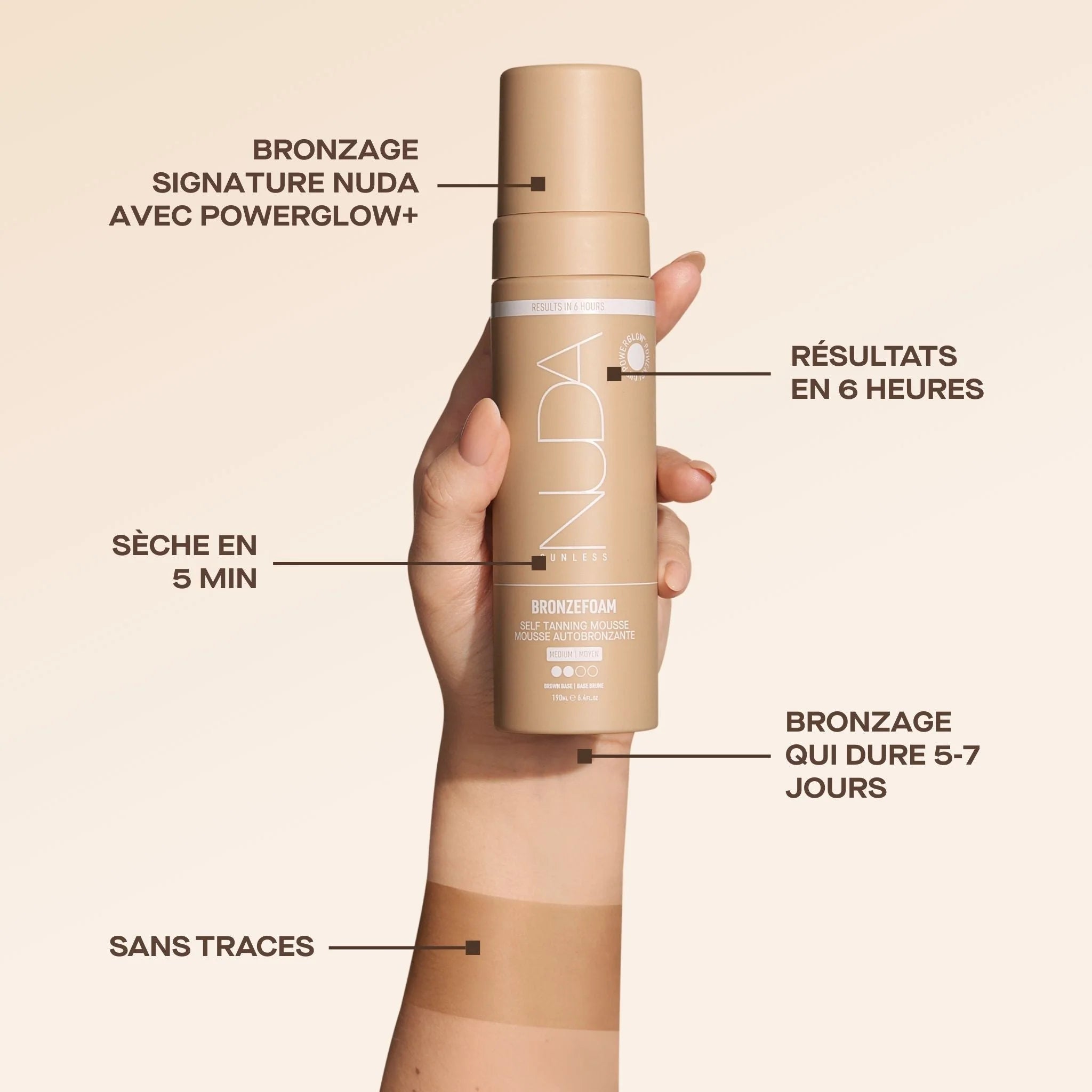 SELF-TAN FOAM - MEDIUM